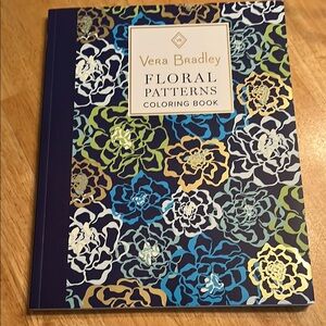 Vera Bradley Floral Patterns Coloring Book